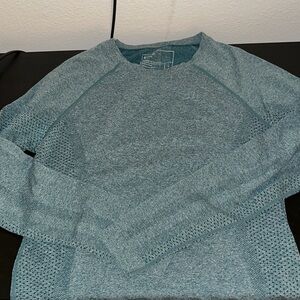 Women’s FIGS Salta seamless underscrub long sleeve in teal